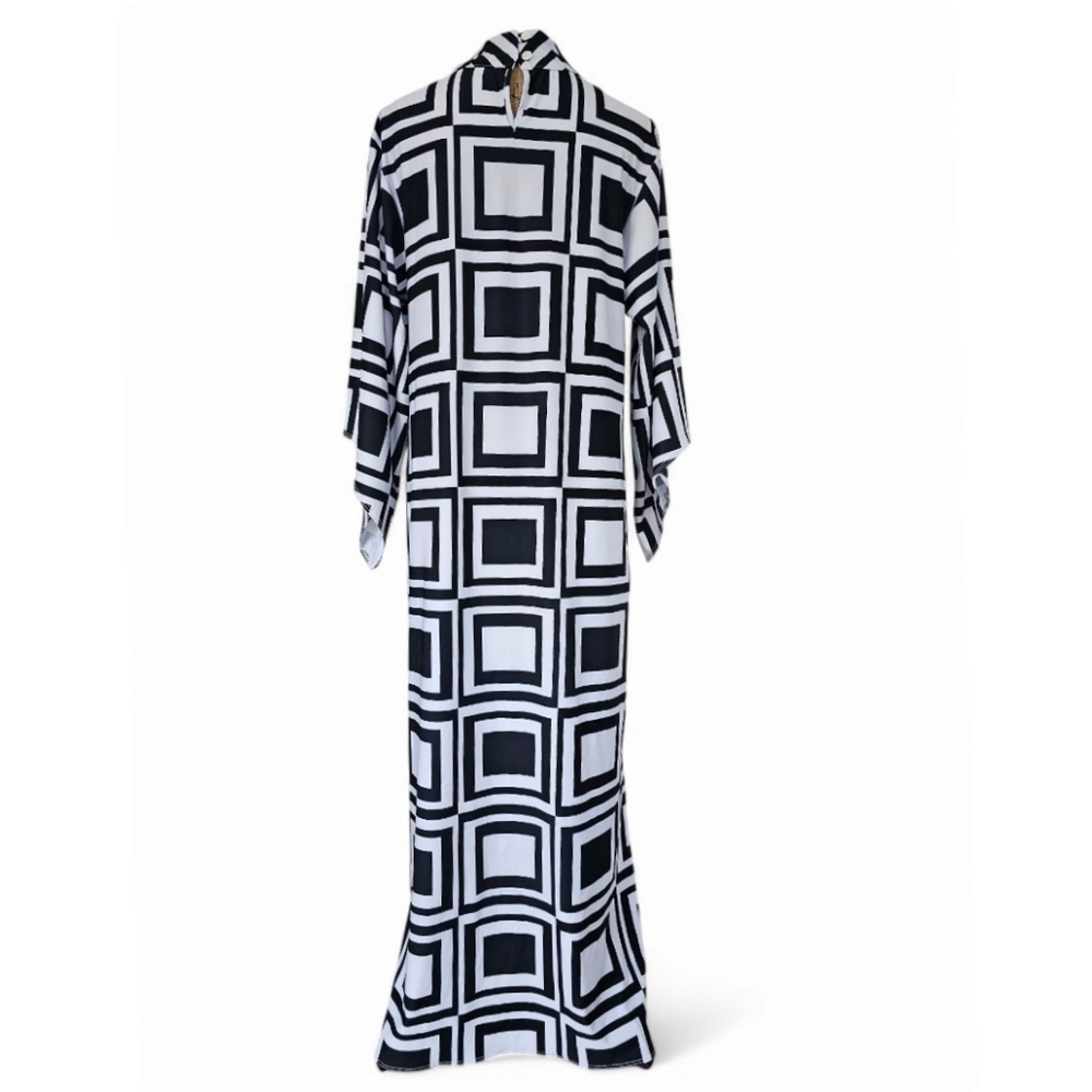 Dorothy Zudora DonnaRetro Bell Sleeve Maxi Dress, Size M - Picture 7 of 10